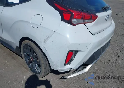 2020 Hyundai Veloster Turbo R-Spec из США, поврежденный, VIN KMHTH6AB1LU027676